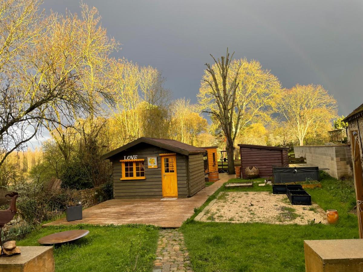 O Et Terre, Gite Ressourcement Bains Spa Cryo Sauna Et Foret Dormelles Exterior foto